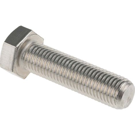Vis à tête hexagonale, Acier Inoxydable A4 316 Brut, M16 x 60mm ( Prix pour Sachet de 10 ) (1/3)
