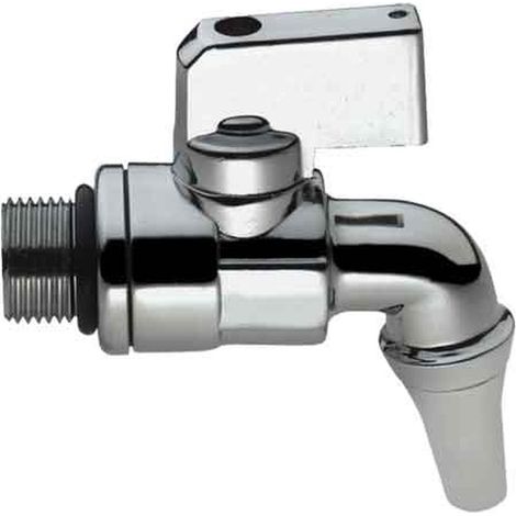 ROBINET À BOULE POUR RÉSERVOIR LAITON CHROMÉ 1/2"