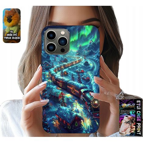 Custodia per iPhone 13 PRO - motivi treno, espresso, natalizi + vetro (1/5)