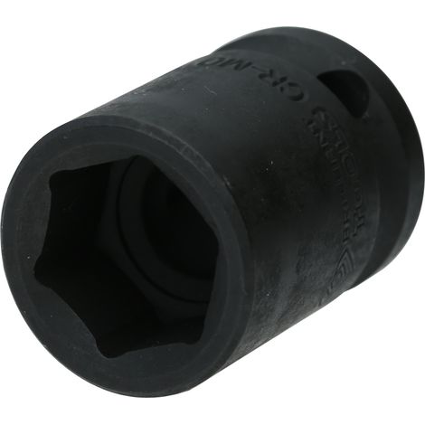 BRILLIANT TOOLS 1/2" Kraft-Stecknuss Sechskant 18 mm kurz - BT022641 (1/5)