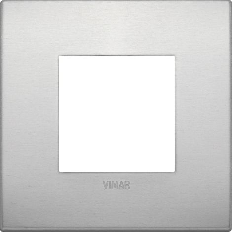 Placca Classic 2M naturale scatola rotonda Vimar Arkè 19642.15