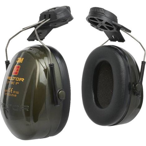 3M Peltor Optime II H520P3E Cuffia antirumore passiva 31 dB EN 352-1, EN 352-3:2002 1 pz.