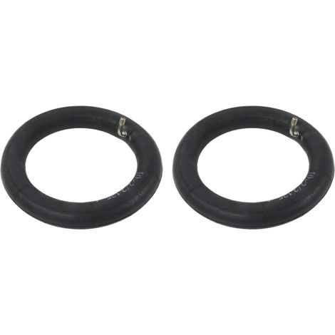 Paire de chambres à air 10x2 pouces pour pneus mini vélo, landau, trottinette, compatible 10x1.90/1.95/2/2.12/2.25 (1/5)