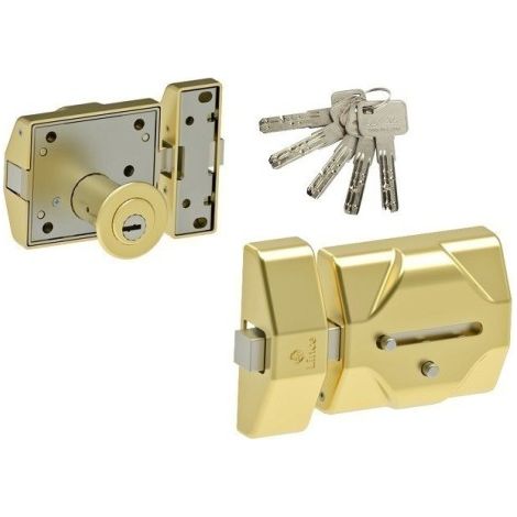 Cerrojo Sobr. 7930Rsshl 83X95Mm Alta Seg. Silencioso Ltdo. L (1/2)