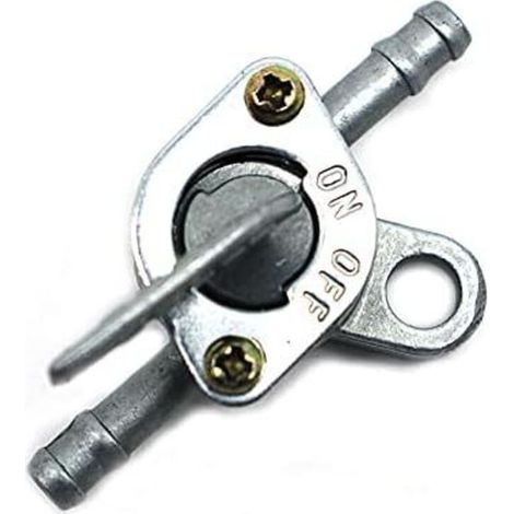 Robinet De Carburant Universel,Robinet Essence,Commutateur De Robinet De Carburant Réservoir De Carburant,Valve de Réservoir de Carburant en Ligne Pompe à Essence Interrupteur de Soupape on/Off (1/4)
