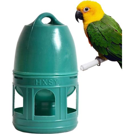 Abreuvoir Pigeon - 1 Pièce - ABS - Avec Poignée - Distributeur Eau Automatique - Pour Volailles Et Oiseaux (1/5)