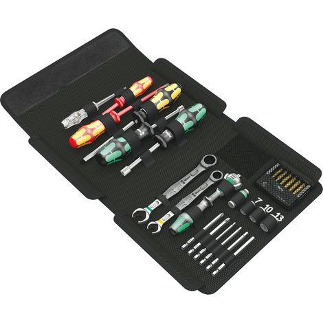 Wera Kraftform Kompakt SH 1 Sanitär/Calefacción/Plumbkit 16 piezas - 135927 (1/5)
