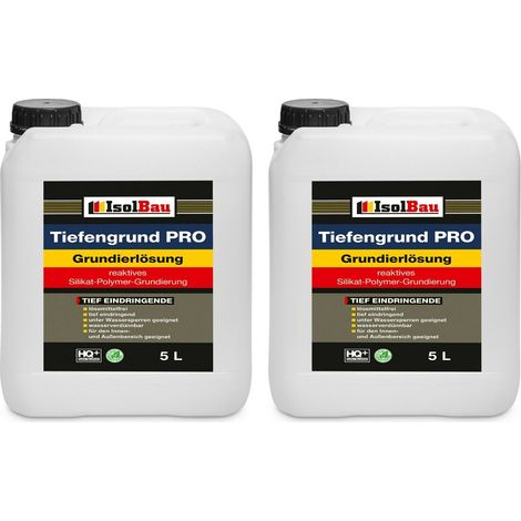 Tiefengrund PRO 10L Haftgrund mit Kaliwasserglas Gebrauchsfertig Tiefgrund (1/3)