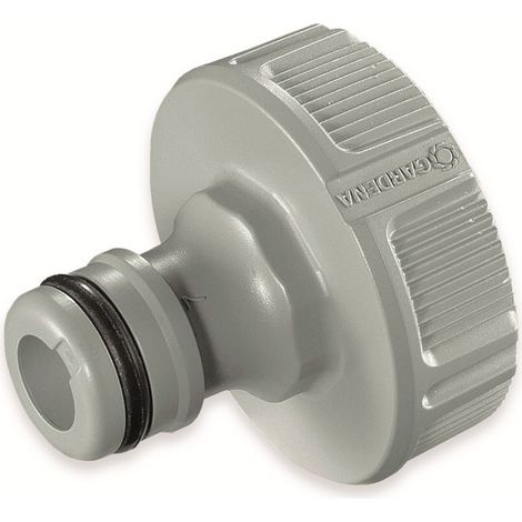 Männlicher Adapter für 26,5 mm Wasserhahn mit 33,3 mm 1" Innengewinde (Blister) Gardena