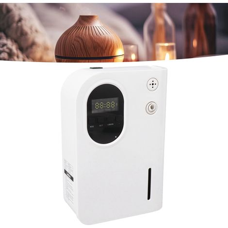 Diffuseur d'Odeurs Professionnel avec Réservoir 160ml, Couverture 300-600m³, pour Hôtel, Spa, Lobby Commercial - Installation Murale ou Bureau, Diffuseur d'Huiles Essentielles Automatique, Écran Tacti