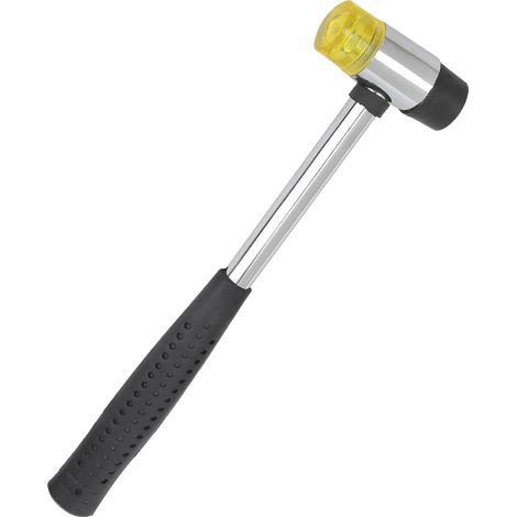 Marteau à frettes de guitare antidérapant multifonction double tête en caoutchouc et plastique, outil manuel DIY (1/5)