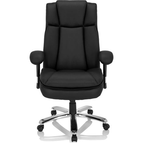 [GEBRAUCHT] B-Ware Hjh Office Schwerlaststuhl Bürostuhl Builder Xxl Kunstleder Schwarz 180kg196