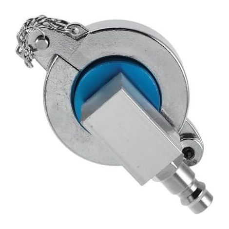 Adattatore per spurgo freni in metallo a sgancio rapido da 43 mm per manutenzione automobilistica, strumento di spurgo della pompa freno compatibile con veicoli di marca giapponese (1/5)