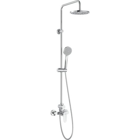 ROCA M-Basic - Columna de ducha monomando VICTORIA con altura fija Cromado (1/3)
