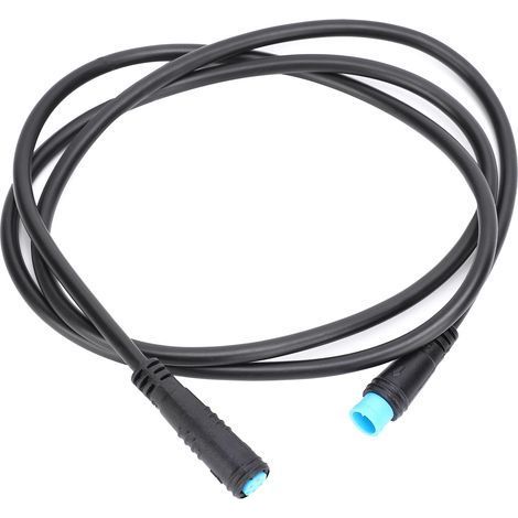 34,3 Zoll langer wasserdichter Stecker, 4-poliger Stecker auf 4-polige Buchse Adapterkabel, Zubehör für Elektrofahrräder (1/5)