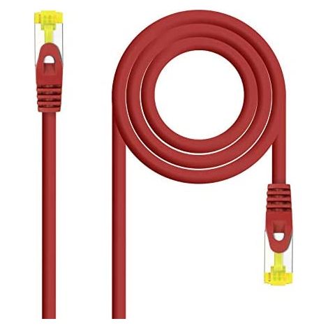 Latiguillo Rj45 Cat6a S/ftp Cu Lszh 0,30m Rojo Nanocable 10.20.1900-l30-r (1/3)