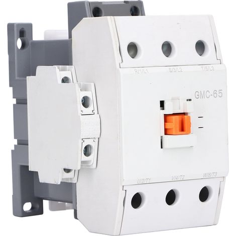 Contacteur AC 220V 50Hz 65A 2NO+2NC, module rail DIN pour commande automatique (1/5)