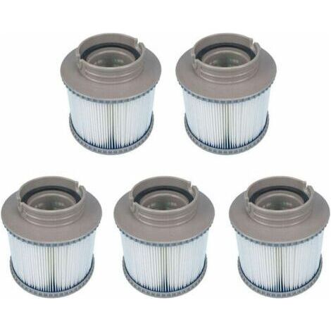 BARKBUSTERS Lot de 5 filtres de rechange pour MSPA FD2089, cartouche de filtre pour piscine, hot-subbs et spas (1/2)
