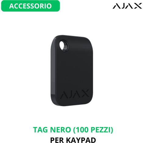 38225 - Jeweller - Tag (100pcs) - Llavero sin contacto - color black - Ajax seguridad inalámbrica