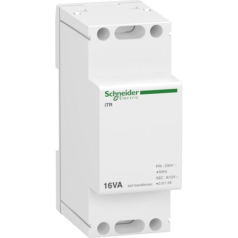 Trasformatore per suoneria iTR 16VA 8/12Vca - A9A15212