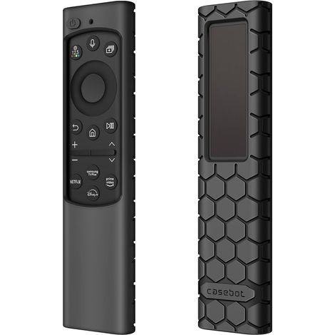 Protection Télécommande pour BN59-01385/BN59-01386/BN59-01391/BN59-01388, Coque en Silicone pour Remote Control, Noir (1/5)