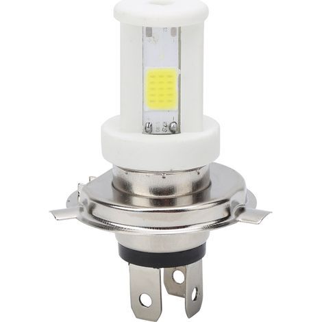 – Lampadina LED H4 per faro moto – Luce bianca 1080LM 6500K – Tensione 10-80V – Efficienza luminosa 90-120LM/W (1/5)
