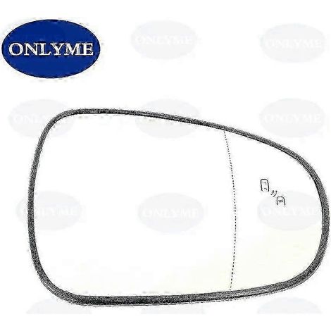 Pare-brise chauffant large avec store pour Lexus IS 250, 300, 300h, 350, 350h (2012-2019) - Accessoire de rechange pour voiture (angle mort droit)