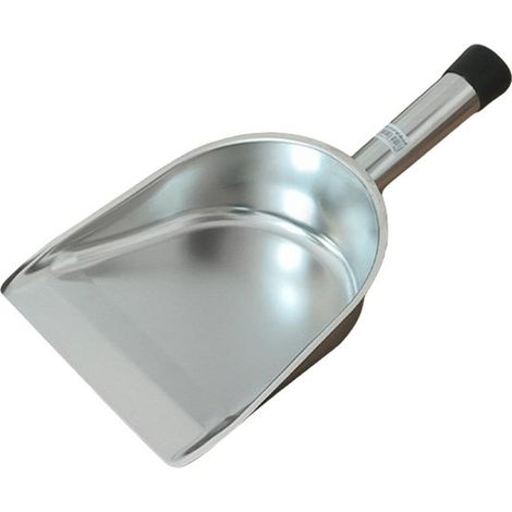 Cuchara de acero inoxidable - Cuchara multifuncional - Cucharas para alimentos - Soldaduras sin costuras - 39,5 cm de longitud - Plateada (1/5)