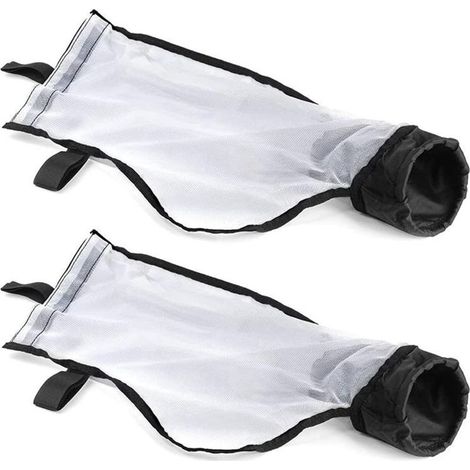 Lot de 2 sacs de nettoyage de piscine en maille de nylon avec fermeture éclair tout usage, pièces de rechange pour nettoyeur de piscine Polaris 360 380 (1/5)