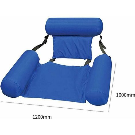 VURAHOME - Fauteuil Piscine, Fauteuil Gonflable Piscine, Fauteuil Piscine Gonflable Adulte, Bouee Piscine, Hamac Gonflable, Matelas Piscine, Hamac Piscine, Hamac Gonflable, Piscine Enfant,Hamac Gonfla (1/2)