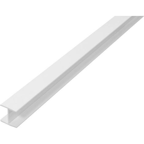raccord per pannello H 25x11-1m PVC bianco