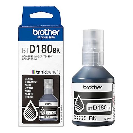 Cartouche d encre Brother 180 NOIR (1/3)