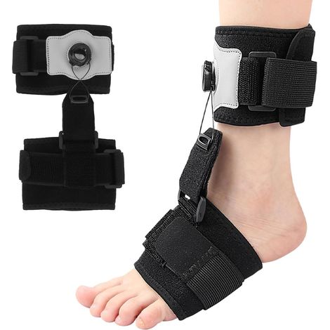 Bouton de pied unisexe, réglable – usage jour et nuit, taille unique, molette de réglage – souple (1/5)