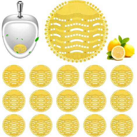 16 Pieces Urinal Screens, Urinal Deodorizer, Urinal Filter, Urinal Pills, Urinal Mat Deodorizer for Hotels Toilets (1/5)