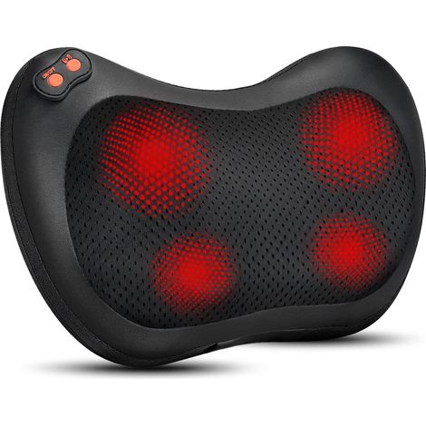Filiyano – masseur électrique pour le – Appareil de massage pour le dos et la nuque, coussin de massage Shiatsu chauffant, massage en profondeur des (1/5)