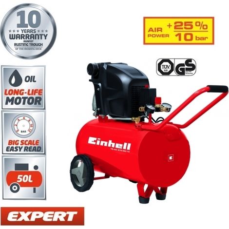 Compressore 50lt. ad olio Einhell - TE-AC 270/50/10