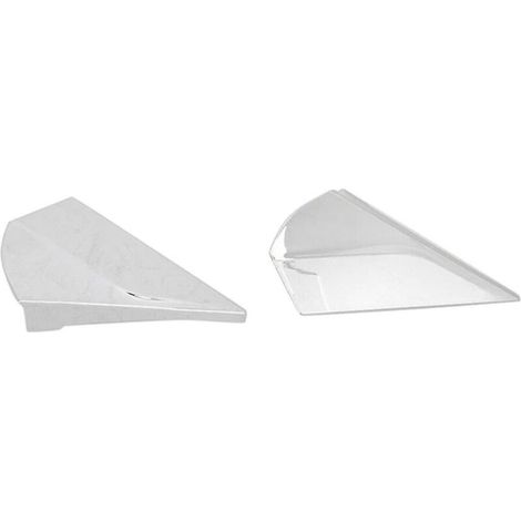 Cache triangulaire chromé pour lunette arrière de porte de voiture C- 2016-2021-- (1/5)