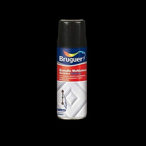 Mehrzweck-Emailspray Mattschwarz 0,4 l 5197993 BRUGUER