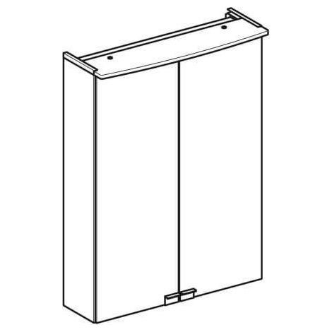 Geberit Option Basic Spiegelschrank mit integrierter Beleuchtung, (1/5)