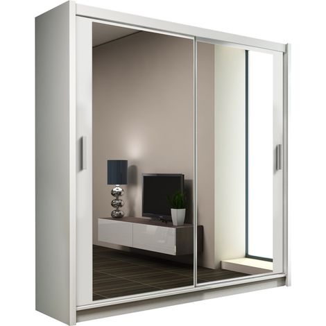Armario Honolulu 276 , 215x160x61cm, Puertas de armario: Correderas, Número de estantes: 0