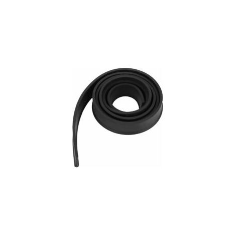 Tergivetro di ricambio, 105 cm, nero, tergivetro per finestre di alta qualità in acciaio inossidabile e gomma - Crezuo (1/4)