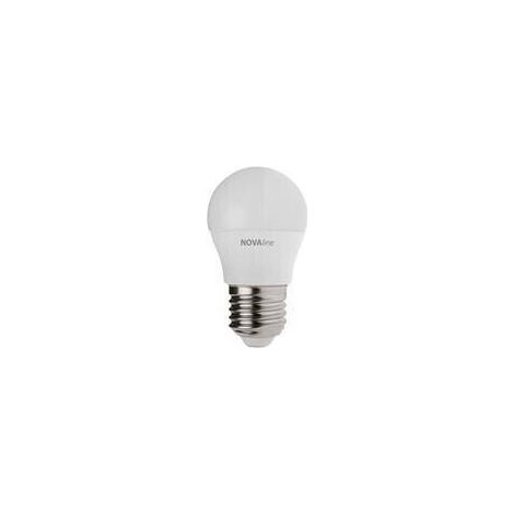 10 x NOVA LAMPADINA LED SFERA E27 5,5W 3000K