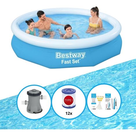 Bestway Bestway Fast Set Ronde - 305x66 cm - 4-pièces S22632 (1/5)