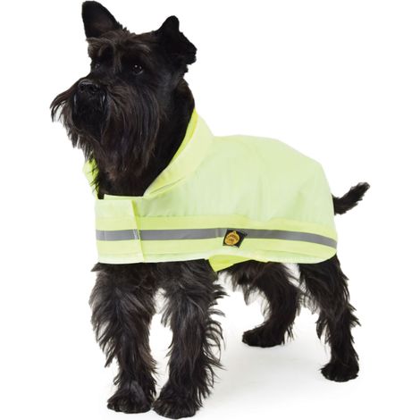 Fashion Dog reflektierender Regenmantel für Hunde - Neongelb - 33 cm (1/3)
