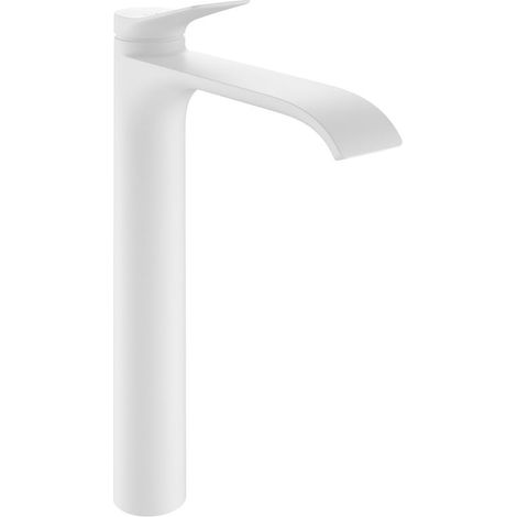 Hansgrohe Vivenis - Waschtischmischer mit Ablauf, EcoSmart, CoolStart, mattweiß 75044700 (1/3)