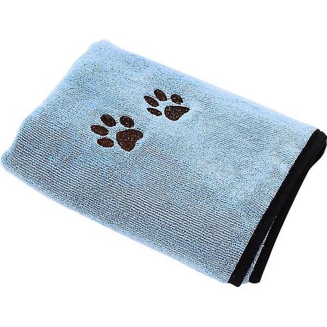 1 serviette de bain pour chien