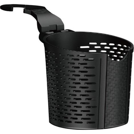 Porte Gobelet Voiture, Support Bouteille Canette, Universels Porte-gobelet de Voiture Accroché pour Boisson, Thermos, Café, Bouteille, Mini Poubelle, 8,5 cm de Diamètre(Noir), 2 Pièces (1/3)