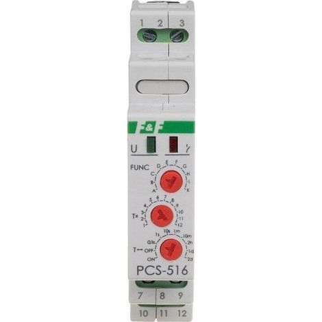 Relè temporizzato no-name PCS-516AC 85-265 V AC/DC triac (1/2)