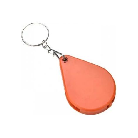 2er-Pack tragbare Taschenlupen, Mini-Faltlupen zum Lesen und zur Schmuckinspektion (rot, 2,5 cm) (1/4)