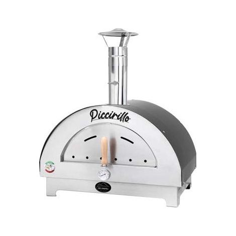 Horno de leña de acero inoxidable Bella Napoli Piccirillo